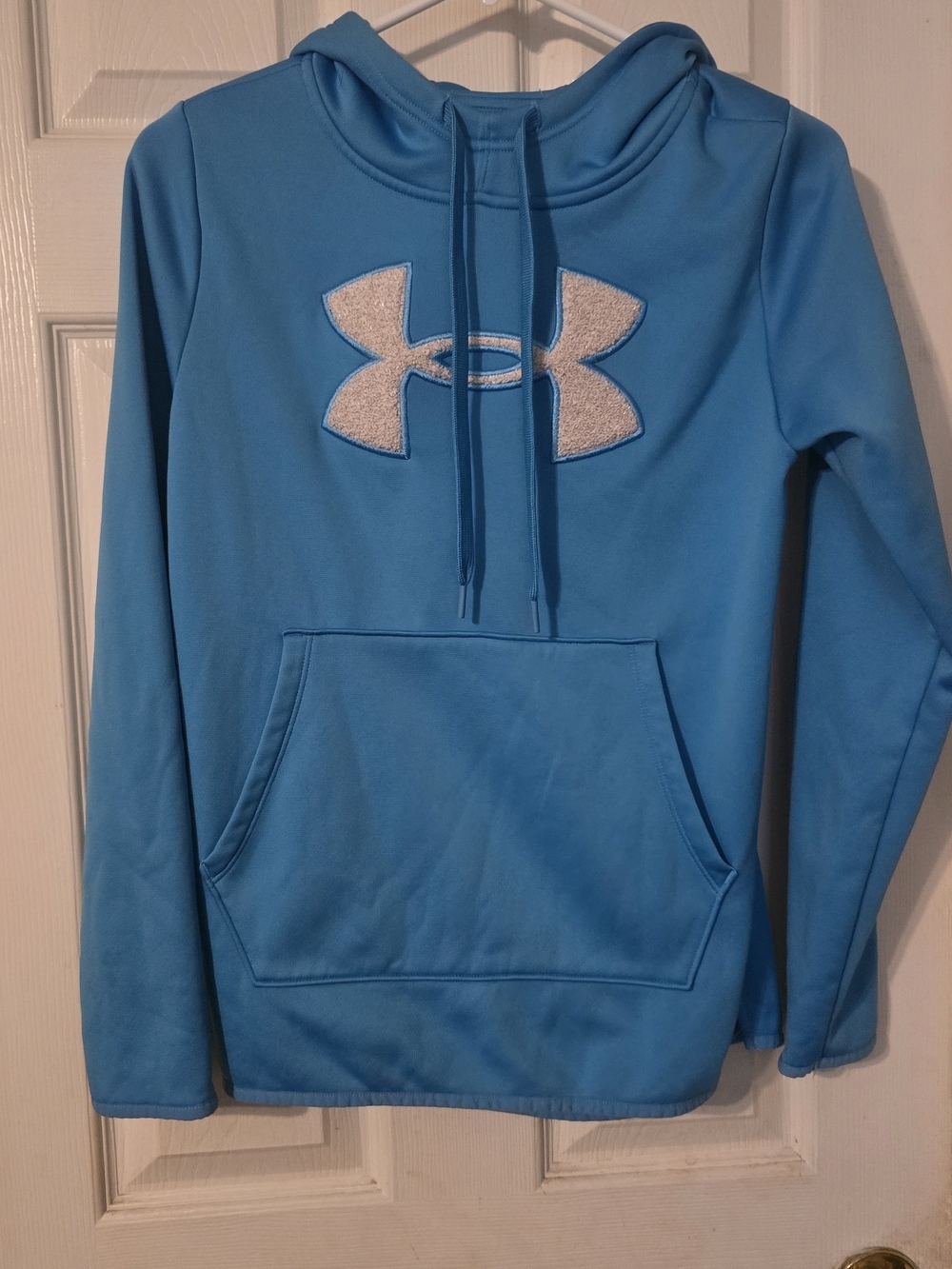Under Armour Armour Fleece Big Logo Hoodie Blue Women’s XS